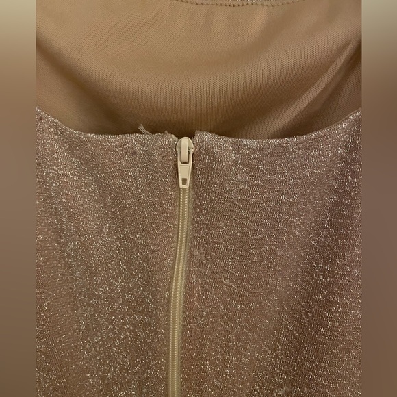 Windsor Tan Glitter Mini Dress - Picture 5 of 5